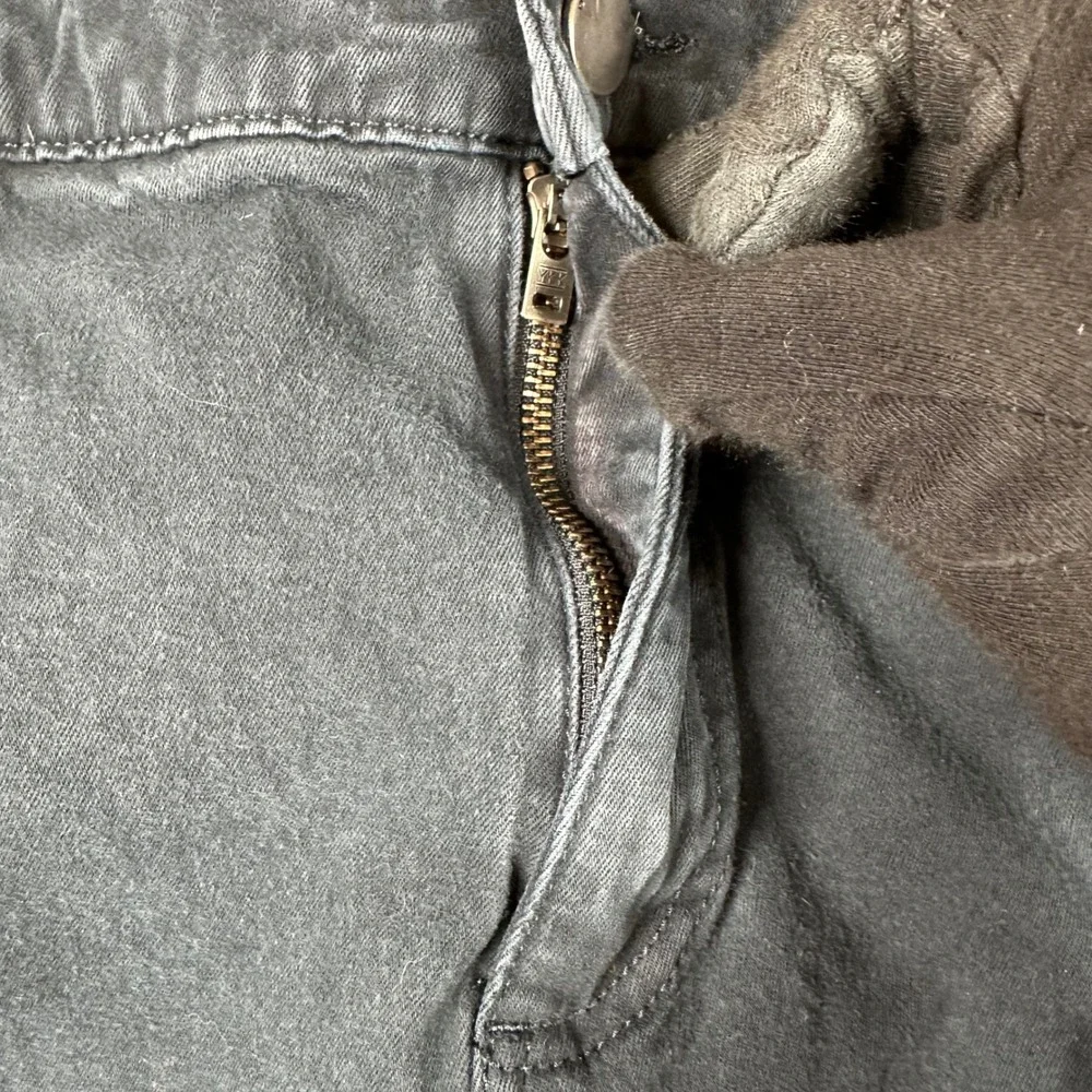 DL1961 Avery Relaxed Straight Jeans Mens Dark Wash Denim 42x28 Black Chinos